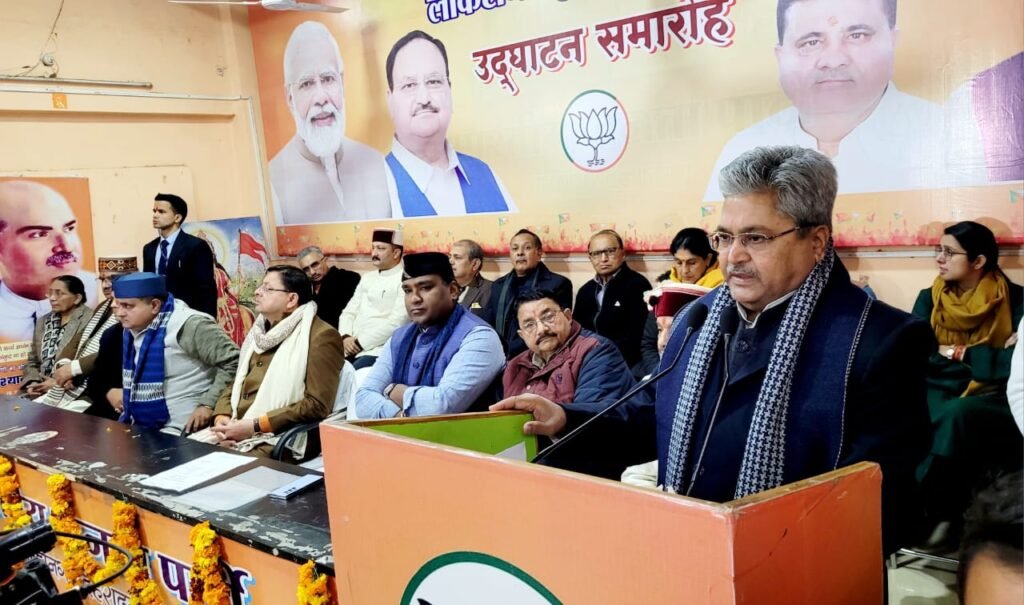 धामी के नेतृत्व में उत्तराखंड चौमुखी विकास के साथ विभिन्न क्षेत्रों को लेकर देश में नए नए कीर्तिमान बना रहा है : दुष्यंत गौतम