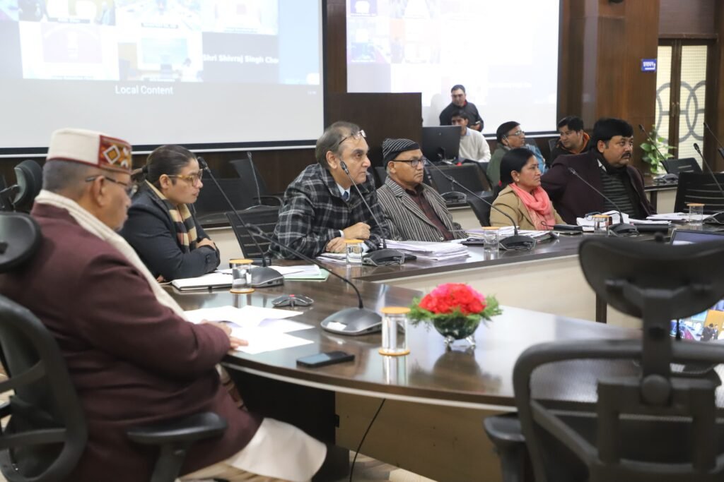 बैठक के दौरान ग्राम्य विकास मंत्री गणेश जोशी ने दिए कई अहम सुझाव, केंद्रीय ग्रामीण विकास मंत्री से कई विकास योजनाओं के लिए किया अनुरोध।