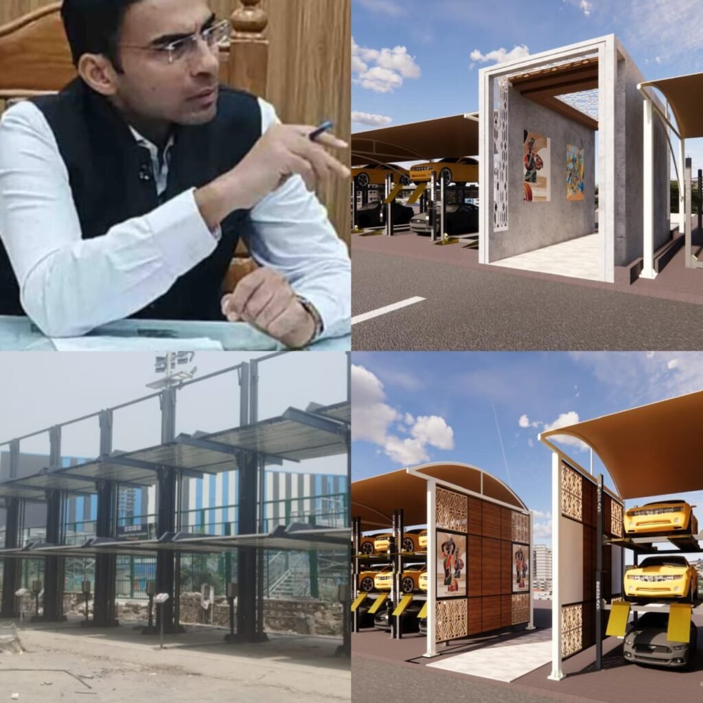 परेड ग्राउंड, तिब्बती मार्केट और कोरोनेशन परिसर में बन रही स्मार्ट ऑटोमेटेड पार्किंग, मुख्यमंत्री के विजन और डीएम सविन बंसल की सक्रिय निगरानी से हो रहा तेज निर्माण।