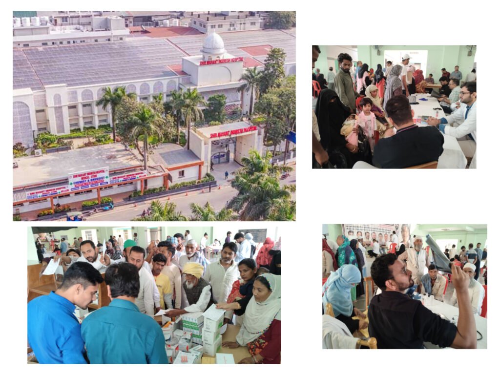 मरीजों की भारी भीड़ ने दिखाया विश्वास – श्री महंत इन्दिरेश अस्पताल की सेवाओं की सराहना