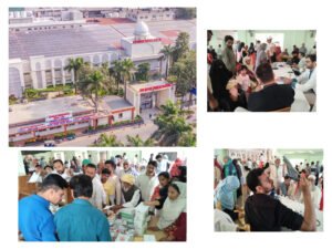 मरीजों की भारी भीड़ ने दिखाया विश्वास – श्री महंत इन्दिरेश अस्पताल की सेवाओं की सराहना