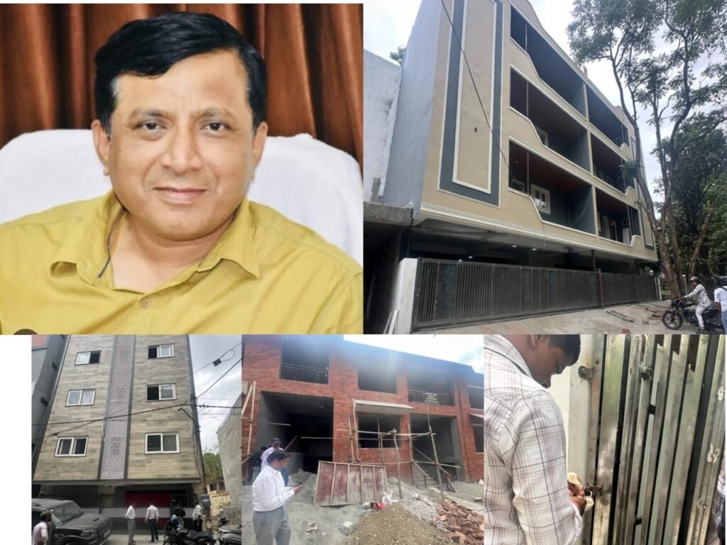 एमडीडीए उपाध्यक्ष बंशीधर तिवारी के आदेश पर कई जगह सीलिंग की कार्रवाई