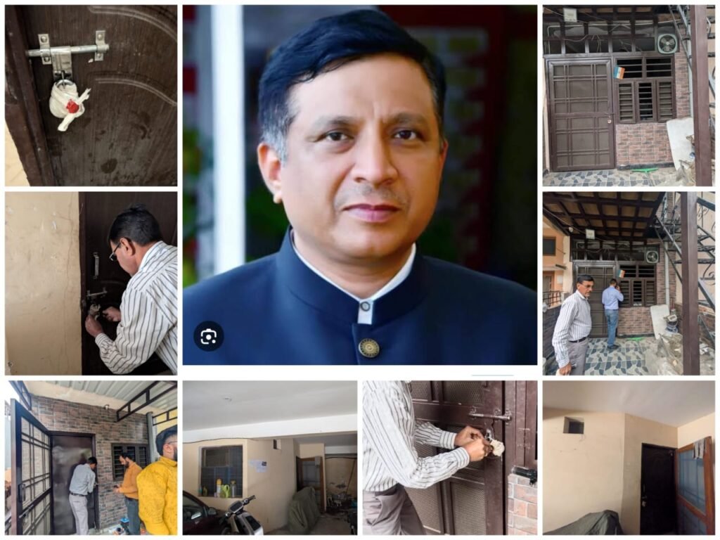 एमडीडीए उपाध्यक्ष बंशीधर तिवारी के अभियान से अवैध निर्माणकर्ताओं में मचा हड़कंप