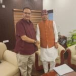 केंद्रीय कृषि मंत्री गणेश जोशी ने घेरबाड़ योजना की पहली किश्त जल्द जारी करने का किया आग्रह