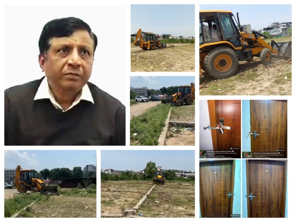 मसूरी देहरादून विकास प्राधिकरण के उपाध्यक्ष बंशीधर तिवारी के नेतृत्व में अवैध कॉलोनियों के खिलाफ अभियान रहेगा जारी
