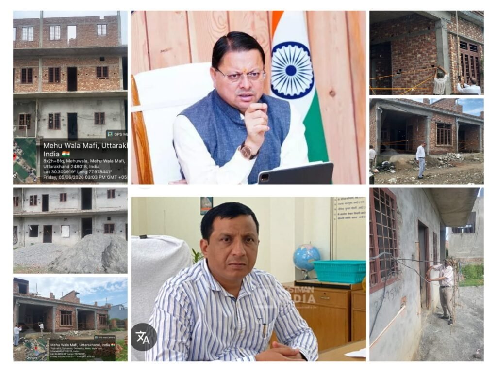 धामी के निर्देश, बंशीधर तिवारी का एक्शन—अवैध निर्माणों पर वार
