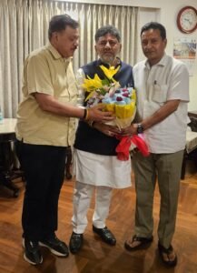 राजीव महर्षि ने कर्नाटक के मुख्यमंत्री डी.के. शिवकुमार से की शिष्टाचार भेंट, कांग्रेस संगठन को लेकर हुई विस्तृत चर्चा