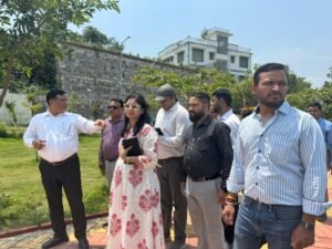 एमडीडीए उपाध्यक्ष बंशीधर तिवारी ने ट्रेंचिंग ग्राउंड में कचरे के वैज्ञानिक पुनः उपयोग की कार्ययोजना बनाने को कहा