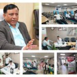 एमडीडीए उपाध्यक्ष बंशीधर तिवारी बोले— सेवा, सहयोग और संवेदनशीलता की भावना को मजबूत करता है रक्तदान