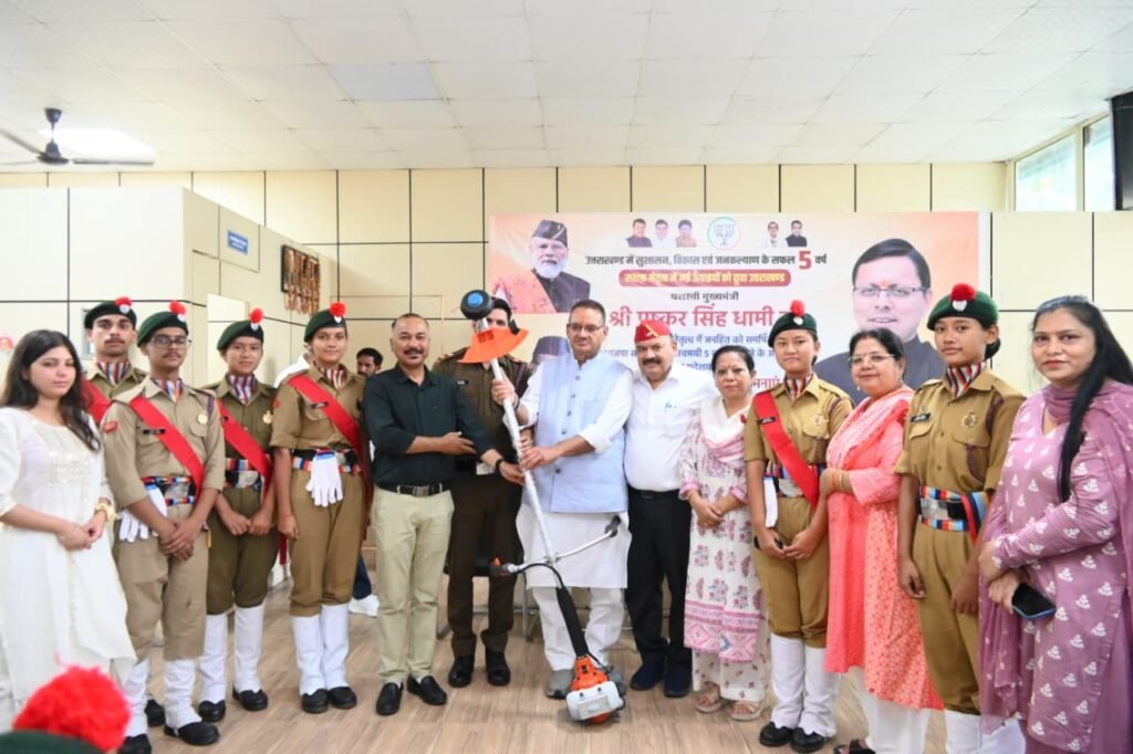 सैनिक कल्याण मंत्री गणेश जोशी ने उपनल के माध्यम से एनसीसी कैडेटों को कोचिंग सहयोग का दिया भरोसा