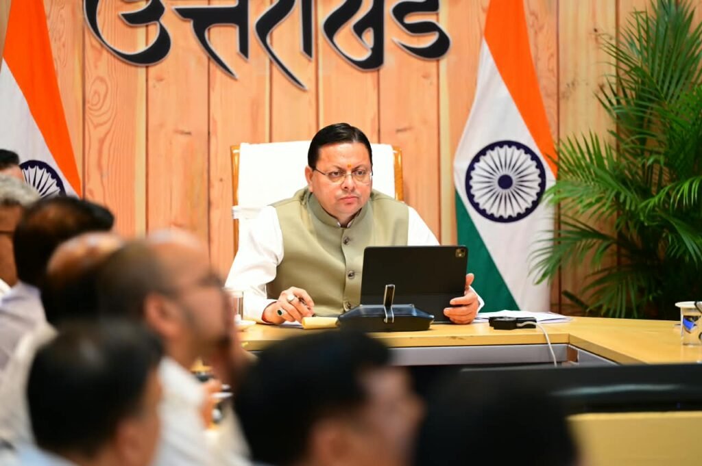 मुख्यमंत्री पुष्कर सिंह धामी ने तय की विकास कार्यों की समय-सीमा, अनावश्यक देरी पर जवाबदेही तय करने के निर्देश