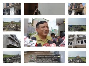 एमडीडीए उपाध्यक्ष बंशीधर तिवारी के निर्देश पर फतेहपुर माजरीग्रांट में 10 बीघा अवैध प्लॉटिंग पर कार्रवाई