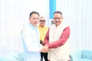केंद्रीय राज्यमंत्री जितिन प्रसाद का देवभूमि उत्तराखंड आगमन पर गणेश जोशी ने किया स्वागत