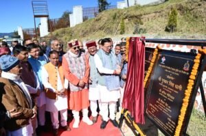 मुख्यमंत्री धामी ने गैरसैंण में 231.91 करोड़ रुपये की 12 विकास योजनाओं का किया लोकार्पण एवं शिलान्यास